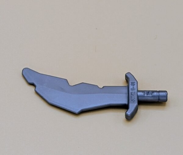 Sabre barbare Lego gris