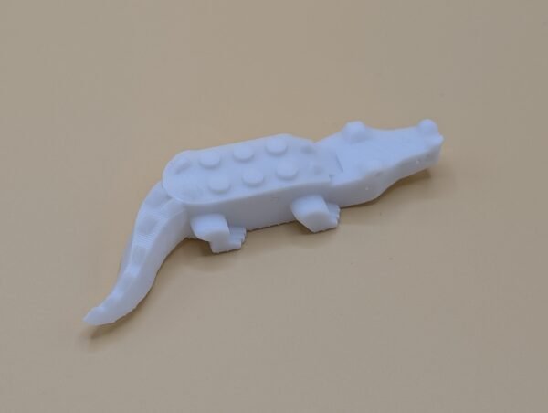 Crocodile4 type Lego résine