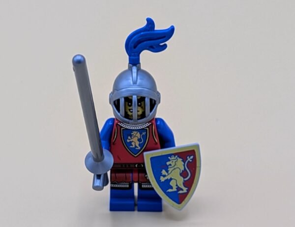 Lego figurine lion castle