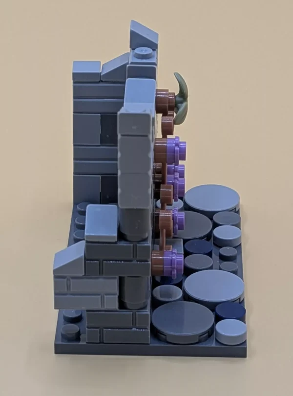 Set médiéval avec petite ruine – Image 3
