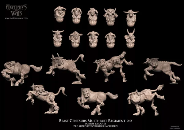Avatars of war Centaures