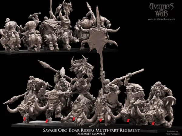 Avatars of war sangliers