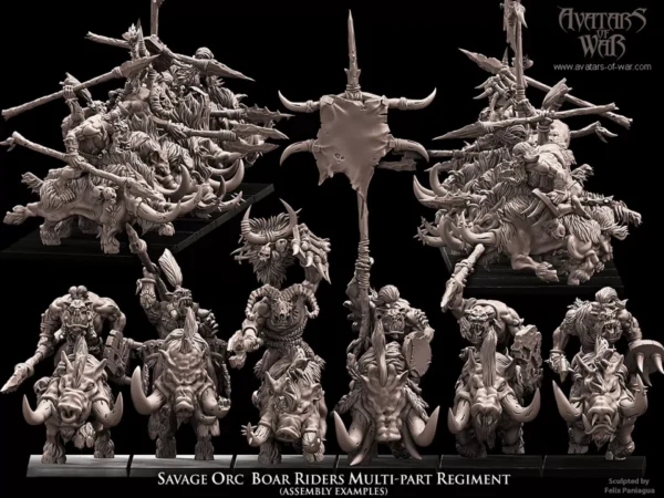 Avatars of war sangliers