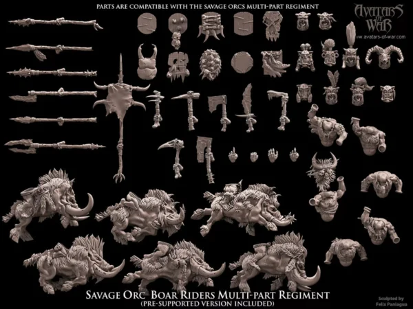 Avatars of war sangliers