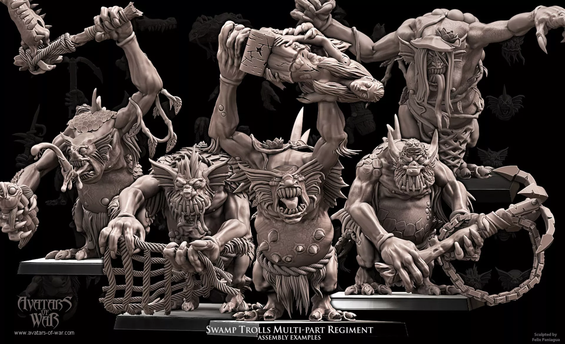 Avatars War Régiment Trolls