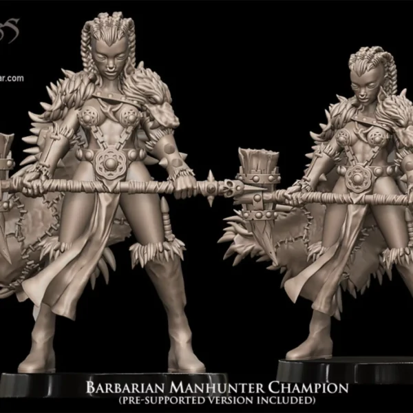 barbarian manhunter champ 3d