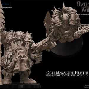 Ogre Hunter Resin Hero