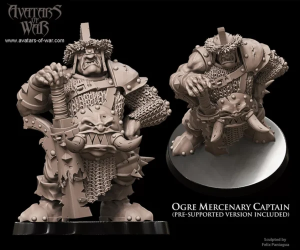 Ogre Mercenary Captain Hero