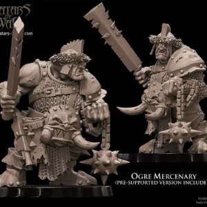 Ogre Mercenary Résine Hero