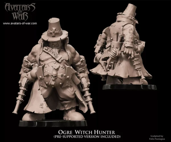 Ogre Witchhunter Hero Resin