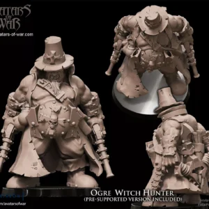 Ogre Witchhunter Hero Resin