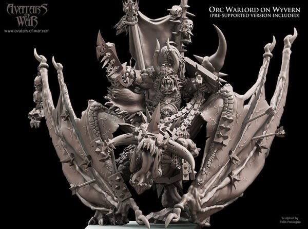 Orc Wyvern Warlord Hero