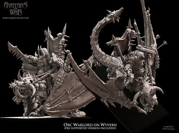 Orc Wyvern Warlord Hero
