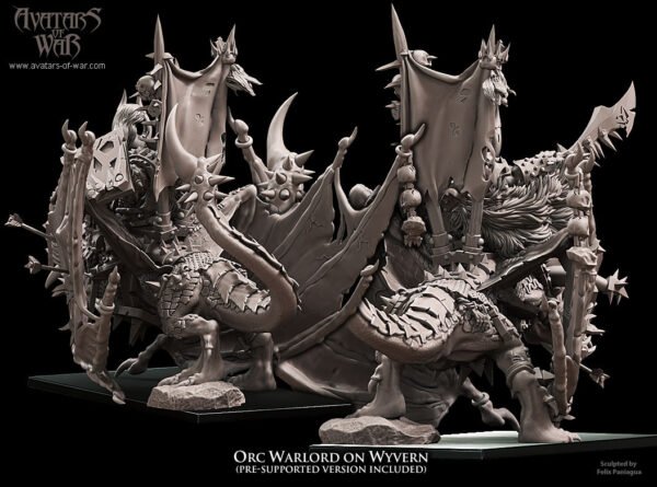 Orc Wyvern Warlord Hero