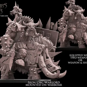 orc warlord iron boar