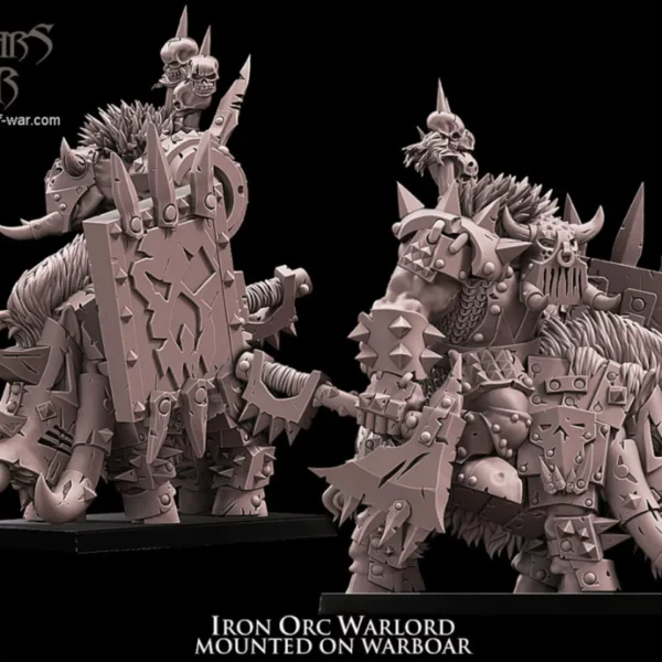 orc warlord iron boar