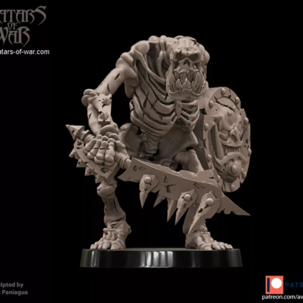 orc war boss 3d